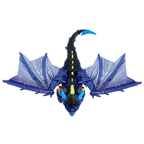 WowWee Untamed Legends Dragon - Vulcan (Dark Blue) - Interactive Toy - sctoyswholesale