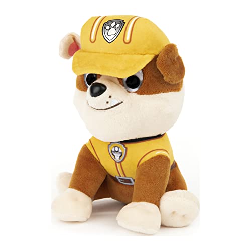GUND Paw Patrol Rubble in Signature Construction Uniform for Ages 1 and Up, 6" - sctoyswholesale
