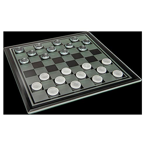 Chess & Checkers Set with Glass Board - sctoyswholesale