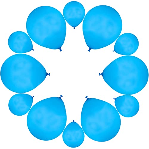 Pastel Blue Balloons  10 ct Light Blue Balloon - sctoyswholesale