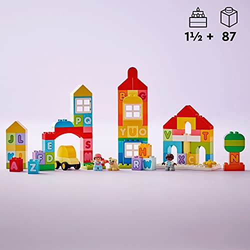 LEGO DUPLO Classic Alphabet Town  Building Toy Set for Toddlers