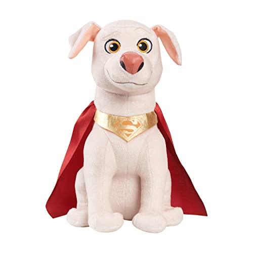 DC Super Pets Superman and KRYPTO Superdog Companion 2-Pack Plush 12-inch Stuffed Toys, DC League of Super-Pets Movie