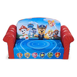Marshmallow Furniture, Children's 2-in-1 Flip Open Foam Compressed Sofa, PAW Patrol - sctoyswholesale