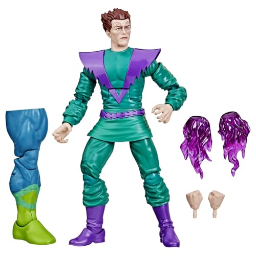 Marvel Legends Series: Molecule Man Classic Comic Collectible 6 Inch Action Figure, 4+ Years