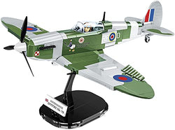 COBI Historical Collection World War II Supermarine Spitfire Mk.VB Plane, Multicolor - sctoyswholesale