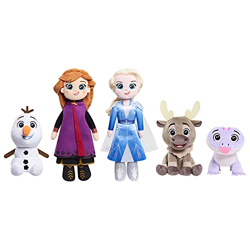 Disney Frozen Talking 9.5 Inch Small Plush Toy, Olaf, Stuffed Toy Snowman