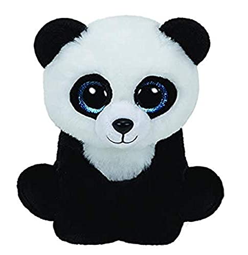 TY 41204 Baboo Panda Beanie Babies, Multicolored - sctoyswholesale