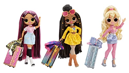 L.O.L. Surprise! World Travel™ Fly Gurl Fashion Doll with 15 Surprises Including Fashion Outfit, Accessories and Reusable Playset – Great Gift for Girls Ages 4+