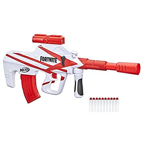 NERF Fortnite B-AR Motorized Dart Blaster -- Fortnite Converge Wrap, Motorized 10-Dart Blasting - sctoyswholesale