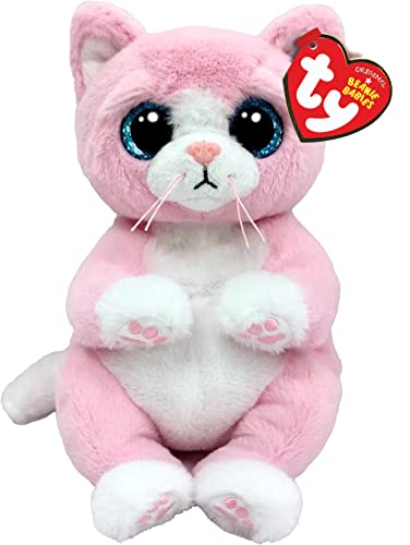 Ty Beanie Bellie LILLIBELLE - The Pink Cat - 6"