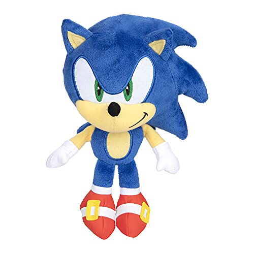 Sonic The Hedgehog Plush 9-Inch Modern Sonic Collectible Toy - sctoyswholesale