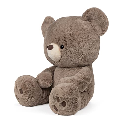 GUND Large 23 Inch Kai Super Soft Teddy Bear Stuffed Animal Plush Toy for Children and Adults with Washable Soft Material, Taupe Brown - sctoyswholesale