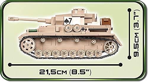 COBI Historical Collection Panzerkampfwagen IV Tank, Beige,559 pieces
