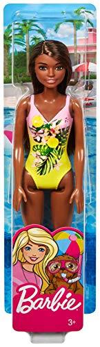 Barbie Doll, Brunette, Wearing Swimsuit - sctoyswholesale