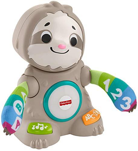 Fisher-Price Linkimals Smooth Moves Sloth - Interactive Educational Toy with Music, Lights, and Motion - sctoyswholesale