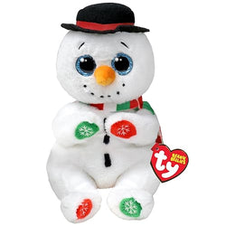 Ty Toys Regular Beanie Bellies - Weatherby Snowman Ty Teddies, Boys & Girls Toys