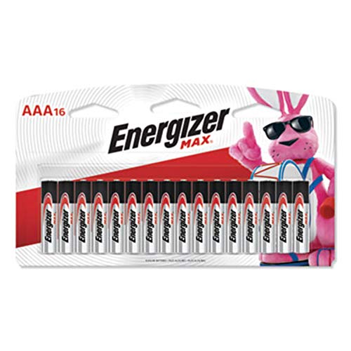 Energizer AAA Alkaline Batteries (16 ct)