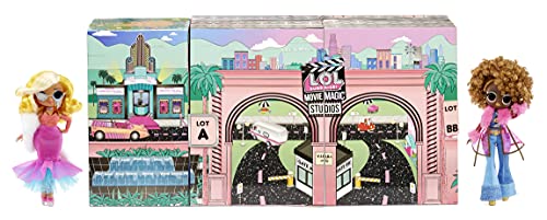 LOL Surprise OMG Movie Magic Studios with 70+ Surprises, 12 Dolls Including 2 Fashion Dolls, 4 Movie Stages, Green Screen & Accessories- Gift Toy for Girls Boys Ages 4 5 6 7+ Years