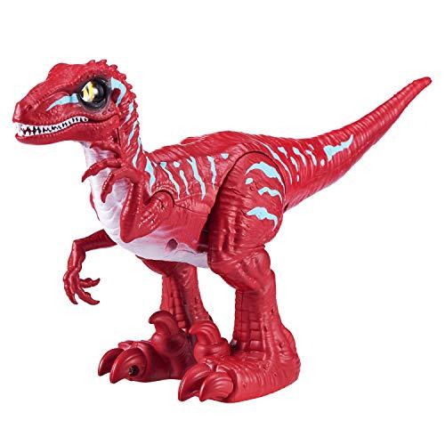 Robo Alive Rampaging Raptor Dinosaur Toy (Red) by ZURU - sctoyswholesale