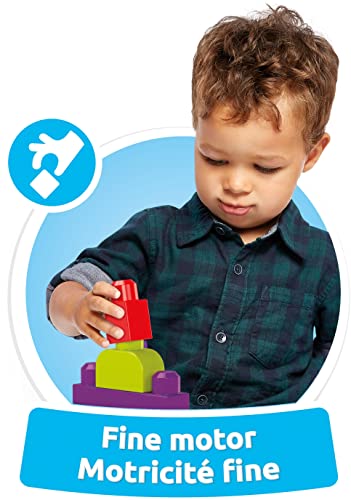 MEGA Bloks Build 'N Create 250 Big Building Blocks For Toddlers Ages 1-3, Develops Creativity, Imagination And Fine Motor Skills - sctoyswholesale