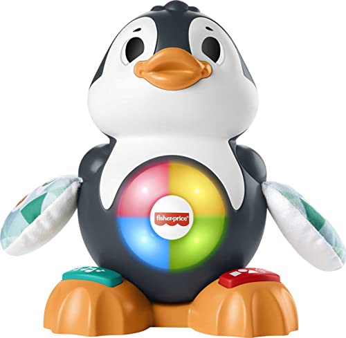 Fisher-Price Interactive Musical Learning Toy Penguin for Babies and Toddlers - sctoyswholesale