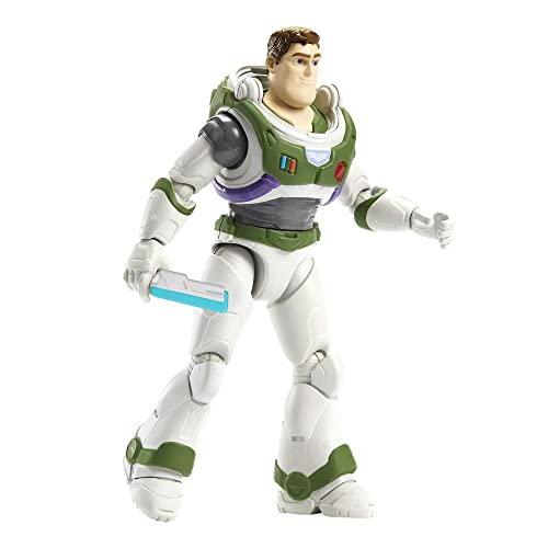 Disney Pixar Lightyear Space Ranger Alpha Buzz Lightyear Figure, Authentic Action Figure 5 Inches tall with 12 Posable Joints