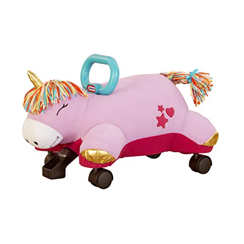Little Tikes Unicorn Pillow Racer, Soft Plush Ride-On Toy for Kids - sctoyswholesale