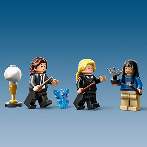 LEGO Harry Potter Ravenclaw House Banner 76411, Hogwarts Castle Common Room Toy or Wall Display with Luna Lovegood Minifigure, Collectible Travel Toys