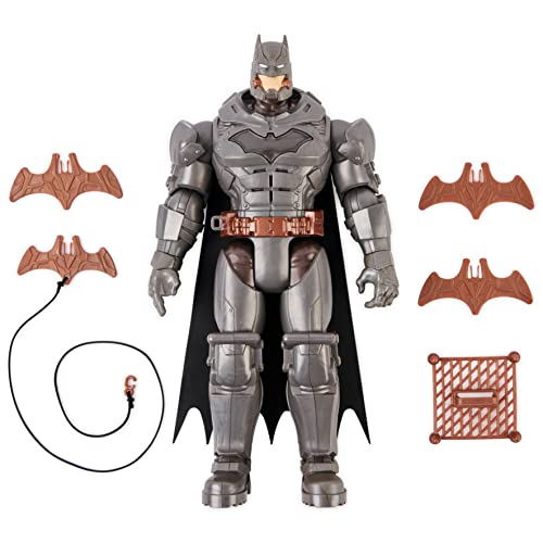 DC Comics, Battle Strike Batman 12-inch Action Figure, 5 Accessories, 20+ Sounds, Collectible Kids Toys for Boys and Girls Ages 3 and Up - sctoyswholesale