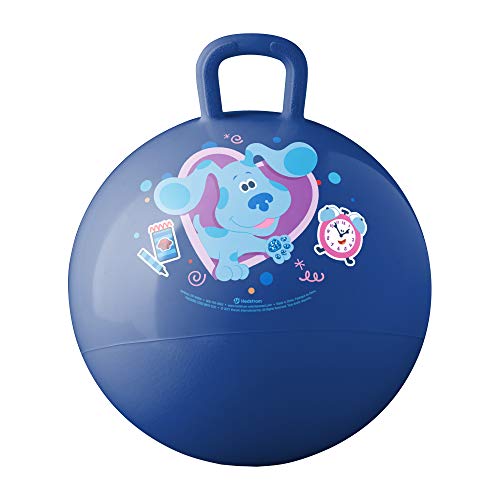 Hop Ball for Kids, 15 Inch, Hedstrom Blue's Clue and You Hopper Ball