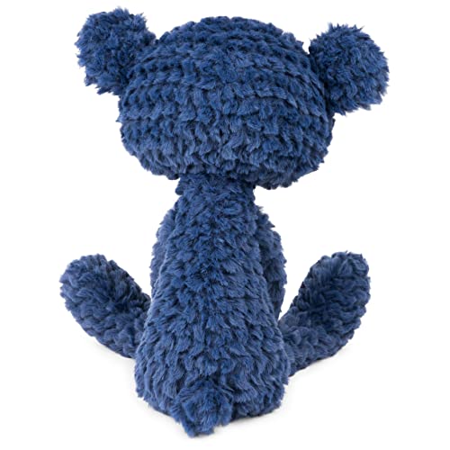 GUND Ripple Toothpick Teddy Bear Textured Plush Stuffed Animal, Blue, 15” - sctoyswholesale