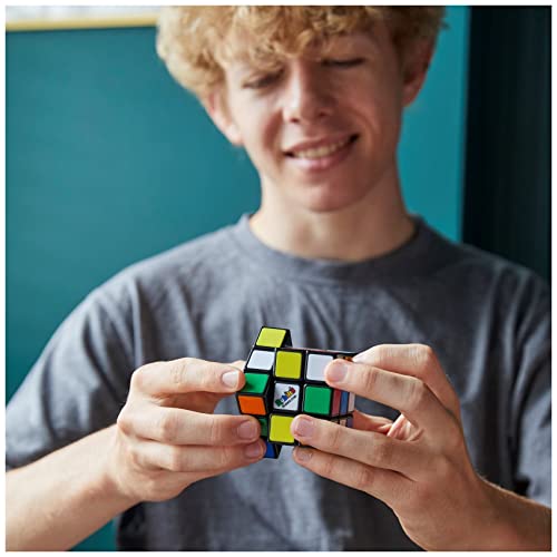  Rubik's Blocks, Original 3x3 Cube with a Twist Challenging  Problem-Solving Puzzle Retro Brain Teaser Fidget Toy, for Adults & Kids  Ages 8 and up : Toys & Games