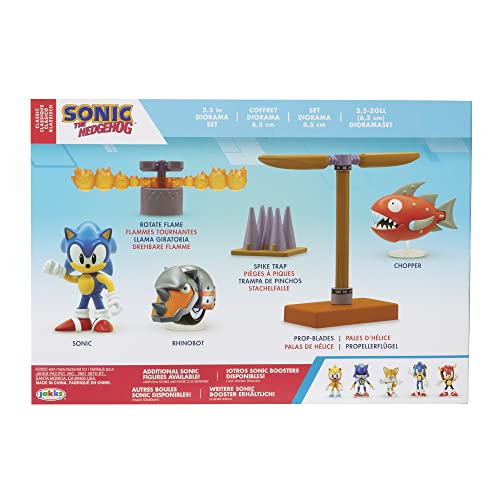 Sonic The Hedgehog Action Figures 2.5" Diorama Set - Flying Battery Zone - sctoyswholesale
