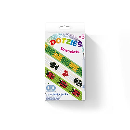 Diamond Dot Kitz Dotzies Bracelets Lucky Lucky 3pc - sctoyswholesale