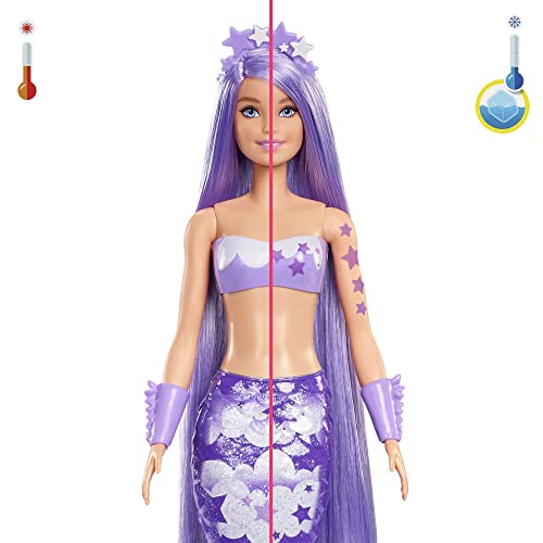 Barbie Color Reveal Mermaid Doll with 7 Unboxing Surprises:  Water Reveals Full Look & Color Change - sctoyswholesale