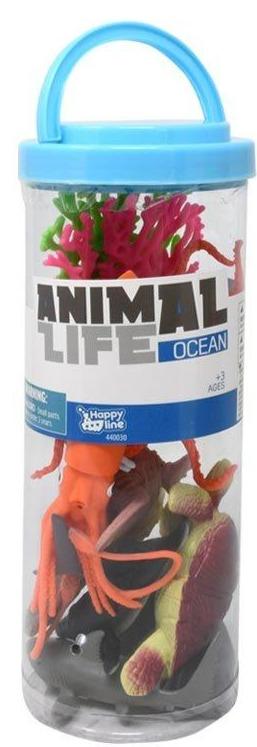 Animal Life in a Jar - Ocean 12pc - sctoyswholesale