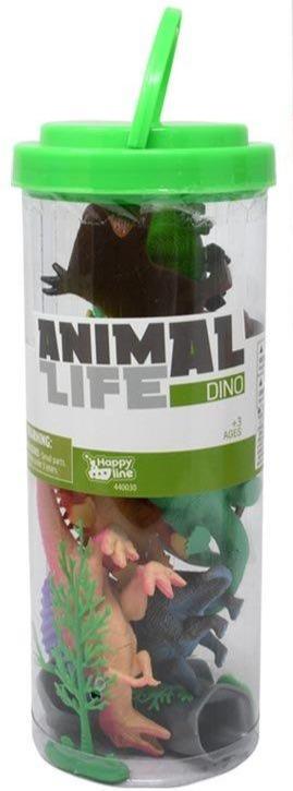 Animal Life in a Jar - Dino 12pc - sctoyswholesale