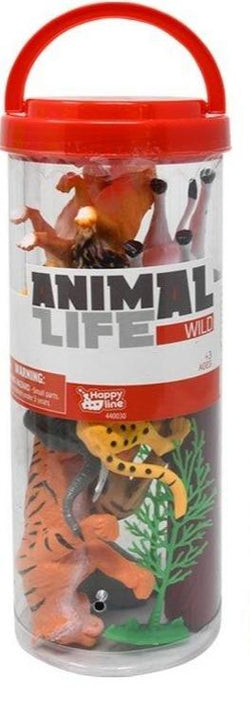 Animal Life in a Jar - Wild 12pc - sctoyswholesale