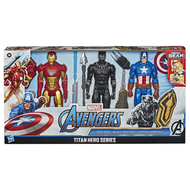 Marvel Avengers Titan Hero Series Collectible Captain America Action Figure