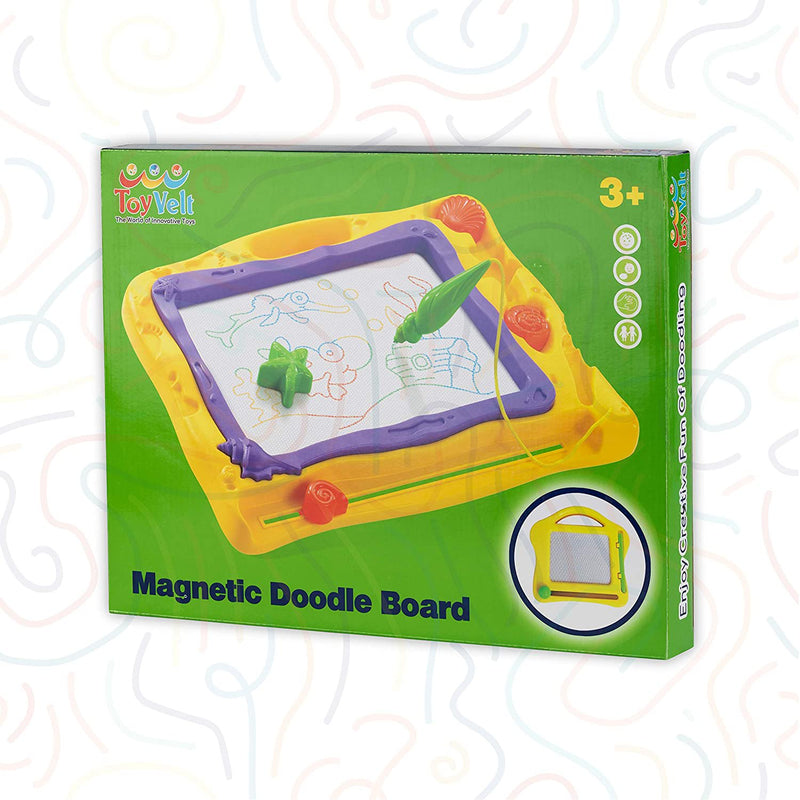 Magnetic Drawing Board Pad For Kids And Toddlers - 16 Inch Large