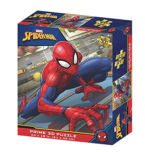Puzzle Prime 3D Marvel Spiderman Lenticular Puzzle – StockCalifornia