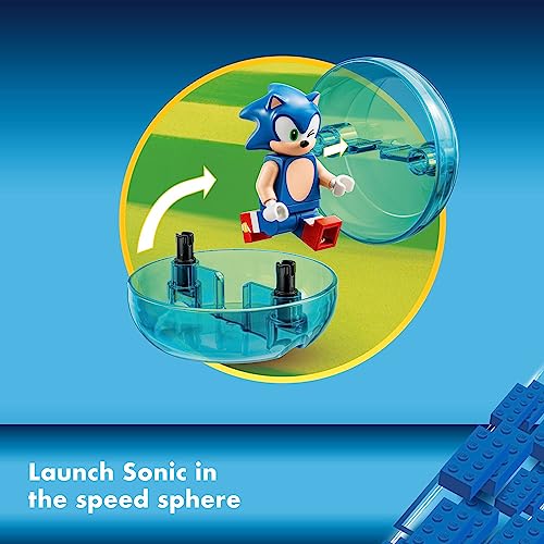 LEGO Sonic The Hedgehog Sonic vs. Dr. Eggman’s Death Egg Robot 76993 Sonic Toy Building Set for 8 Year Old Gamers, with 6 Sonic Figures for Creative Role Play, Great Gift for Christmas for Sonic Fans
