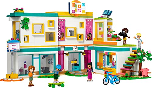 LEGO Friends Heartlake International School Playset , Building Toy for Girls and Boys with 5 2023 Character Mini-Dolls & Accessories