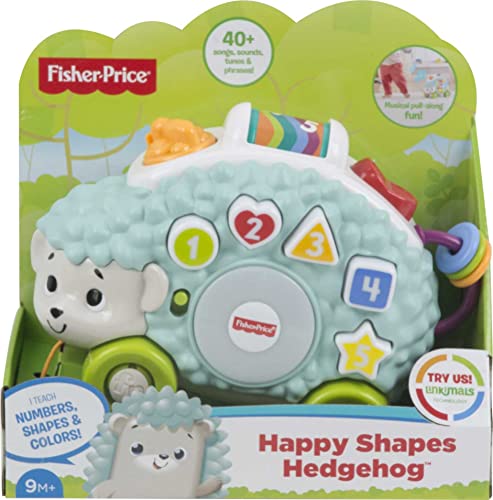Fisher-Price Linkimals Happy Shapes Hedgehog - Interactive Educational Toy - sctoyswholesale