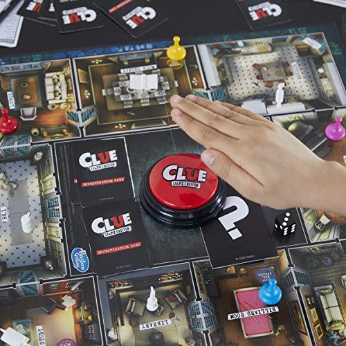 Clue Liars Edition Board Game; Murder Mystery Game for Kids 8 and Up; Expose Dishonest Detectives with The Liar Button - sctoyswholesale