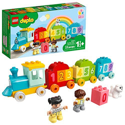 LEGO DUPLO My First Number Train - Learn to Count Building Toy; Introduce Boy and Girl Toddlers Age 2,3,4,5 Year Old to Numbers and Counting; New 2021 (23 Pieces)