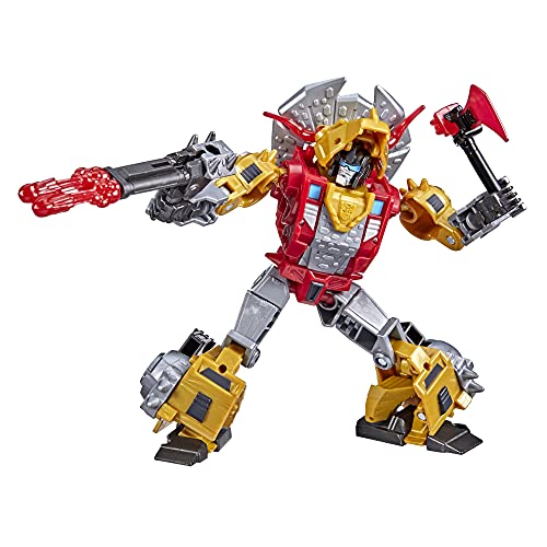 Transformers Bumblebee Cyberverse Adventures Toys Deluxe Class Dinobot Slug Action Figure - sctoyswholesale