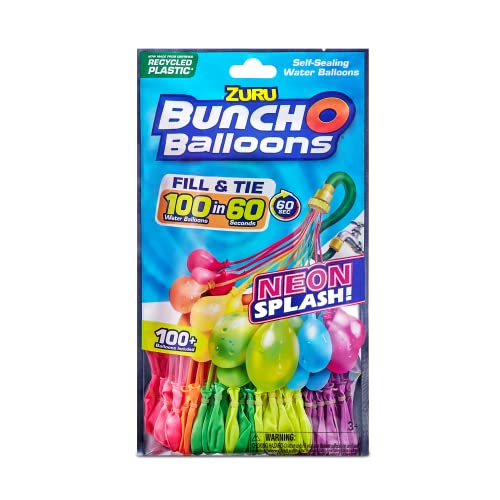 Bunch O Balloons Neon (3 Bunches) by ZURU - sctoyswholesale