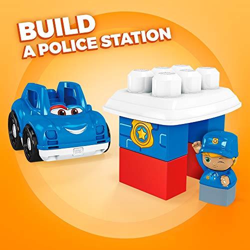 Mega Bloks Peter Police Car - sctoyswholesale