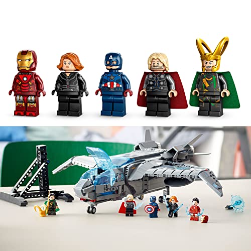 LEGO Marvel The Avengers Quinjet 76248, Spaceship Building Toy Set